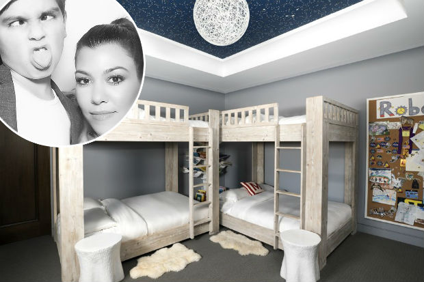 Kourtney Kardashian Tour Mason Disick S Room Celebuzz