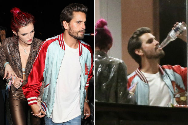 Scott Disick And Bella Thorne Hold Hands Celebuzz
