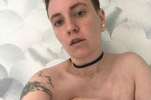 Lena Dunham Debuts Short Cropped Hair Celebuzz