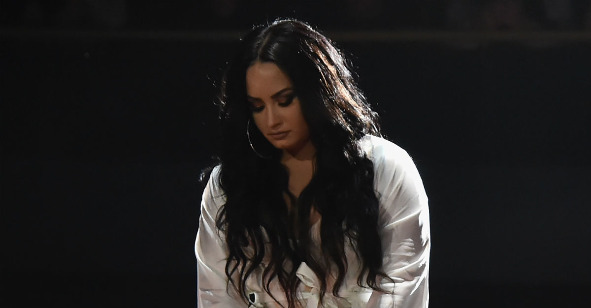 demi lovato sad