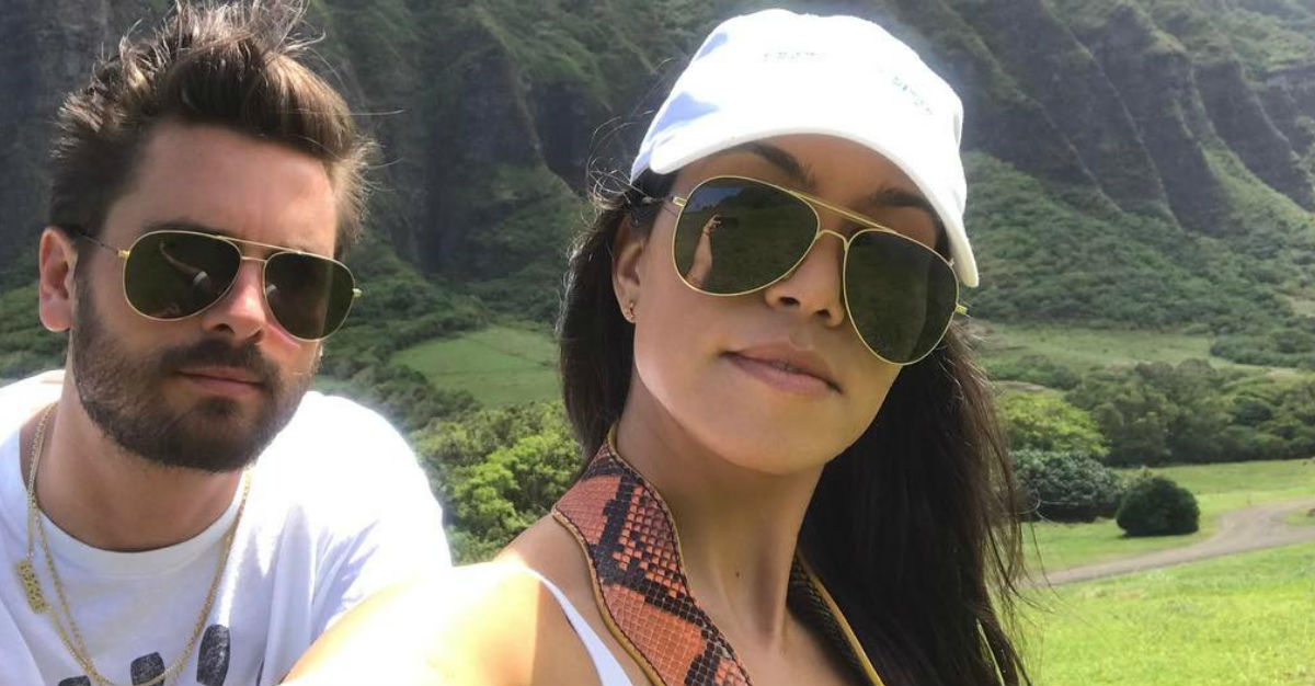Kourtney Kardashian Scott Disick