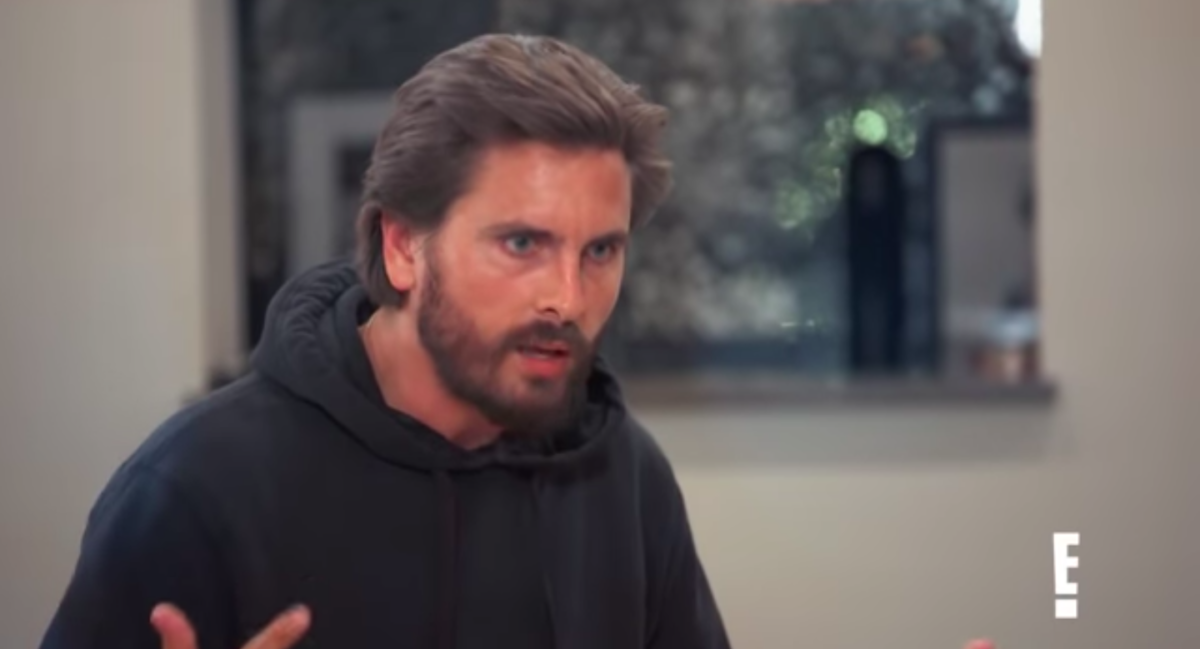 Scott Disick upset