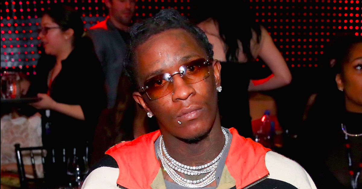 young thug ad copy Christopher Polk:Getty Images for iHeartMedia