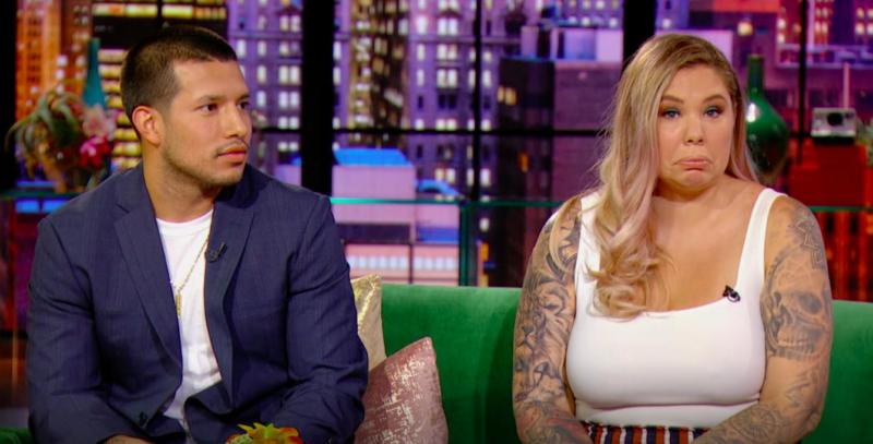 awkward kailyn lowry javi marroquin couch reunion