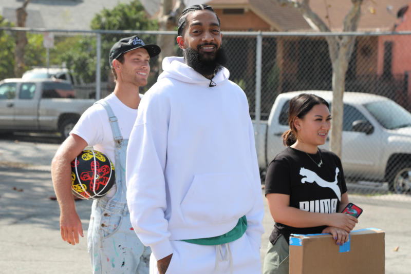 Nipsey Hussle x PUMA Hoops LA Court Refurbishment