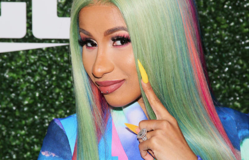 Cardi B Misses Chewing Her Toenails