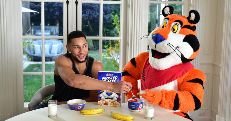 Tony the Tiger and NBA star Ben Simmons Team-up to Help Save Middle School Sports