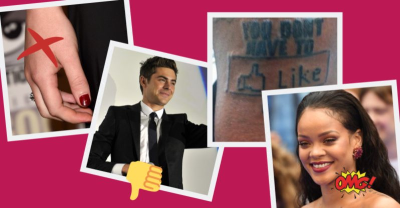 The Biggest Celebrity Tattoo Fails