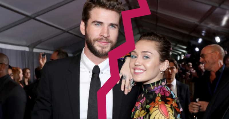 miley liam breakup header