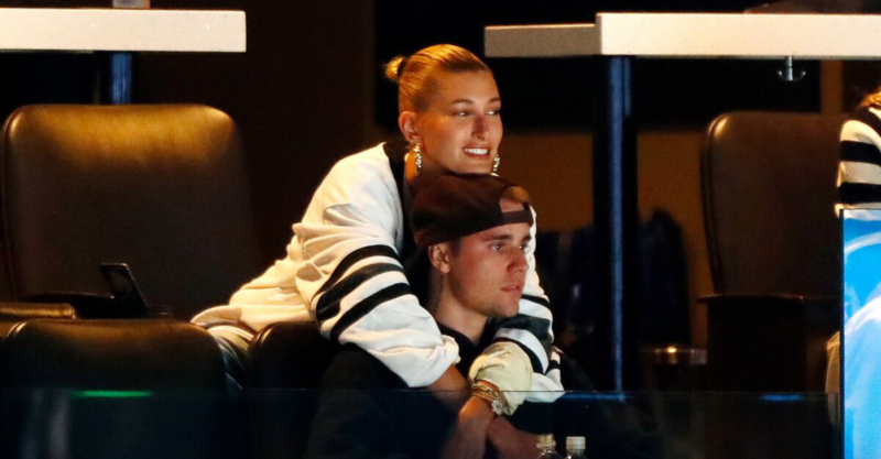 Hailey Justin Smiling