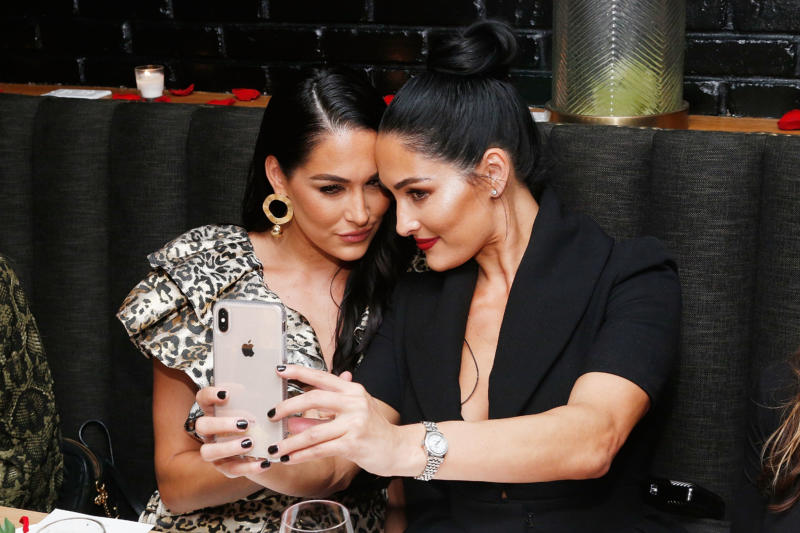 Beauty Moguls, Nikki And Brie Bella Launch New Product Line During Fashion Week For Nicole And Brizee, N+B Body And Beauty Line