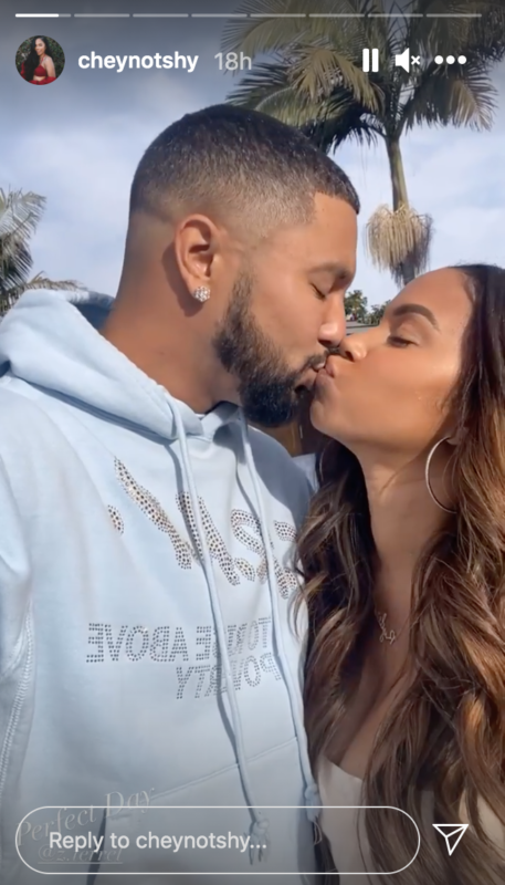cheyenne zach kissing