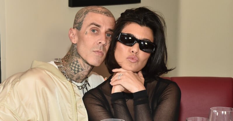 Fans Believe Kourtney Kardashian Accidentally Revealed Her Baby’s Name During Baby Shower